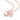 The Moon Rose Quartz Necklace (Rose Gold)