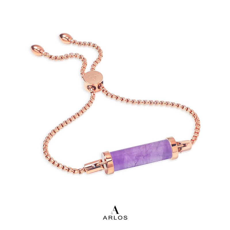 Lavender Amethyst CC Chain