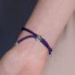 紫水晶CC編織手繩 (左右索)