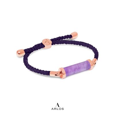 薰衣草紫水晶CC編織索繩 (左右索)